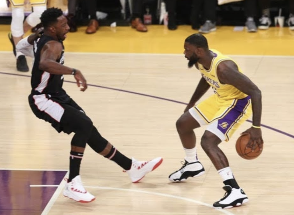 Dribbler executing a crossover