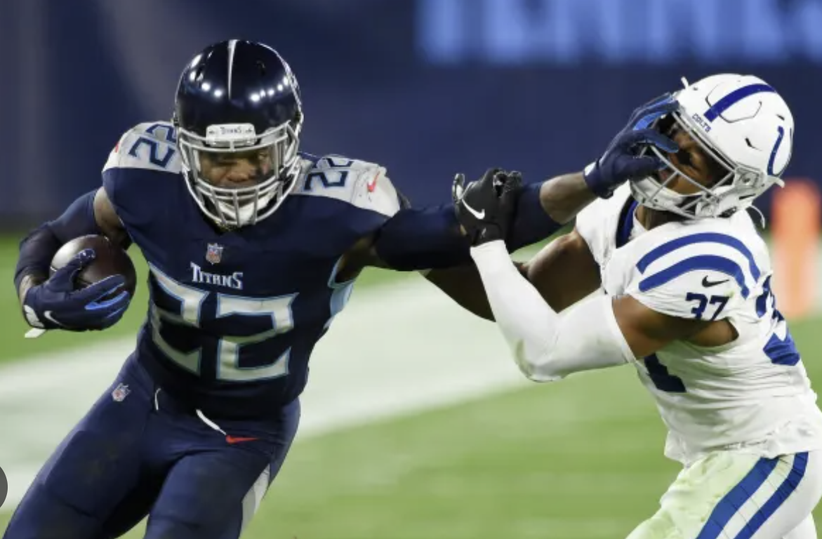 Stiff Arm by Derrick Henry